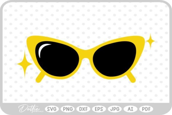 Cat Eye Sunglasses Summer SVG PNG DXF Review