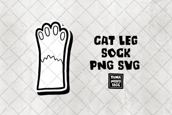 Cat Leg Sock PNG SVG Review for Real Embroidery Work