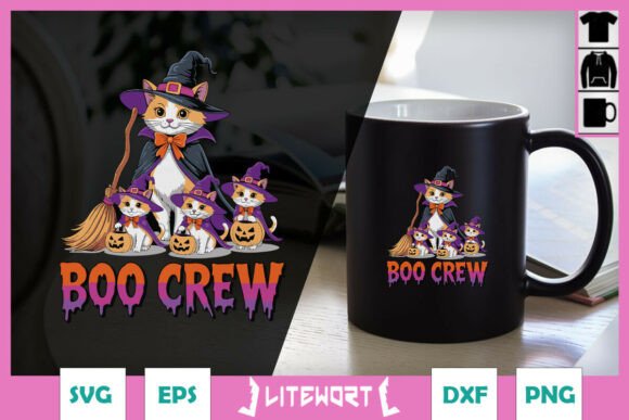 Halloween Cat Crew Festive SVG Review