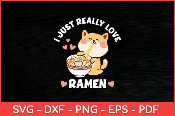 I Just Really Love Ramen Neko Kawaii Review